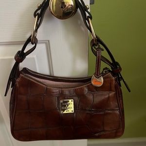 Croc Leather hand bag